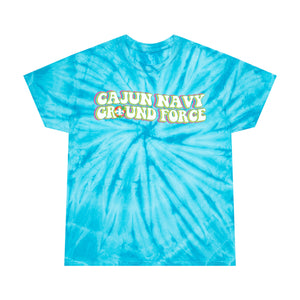 Cajun Navy Ground Force Tie-Dye Tee, Multiple Colors