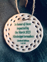 Load image into Gallery viewer, 2023 March Mississippi Tornado Ornaments by CNGF
