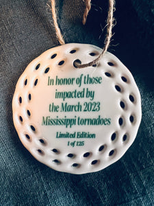 2023 March Mississippi Tornado Ornaments by CNGF
