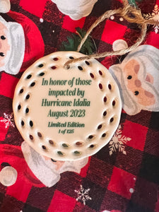 Hurricane Idalia ornament 2023