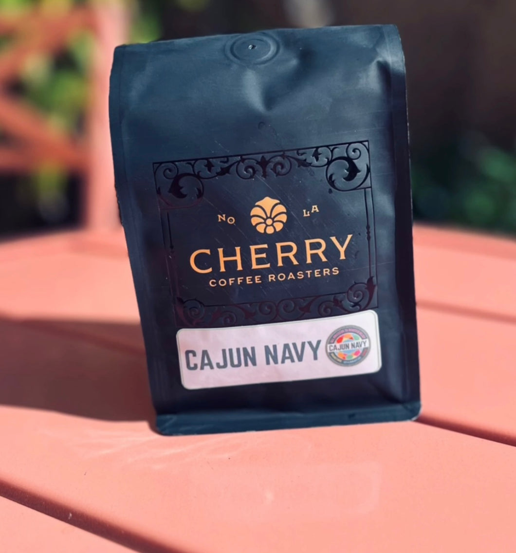 Cajun Navy Blend GROUND, by Cherry Coffee Roasters
